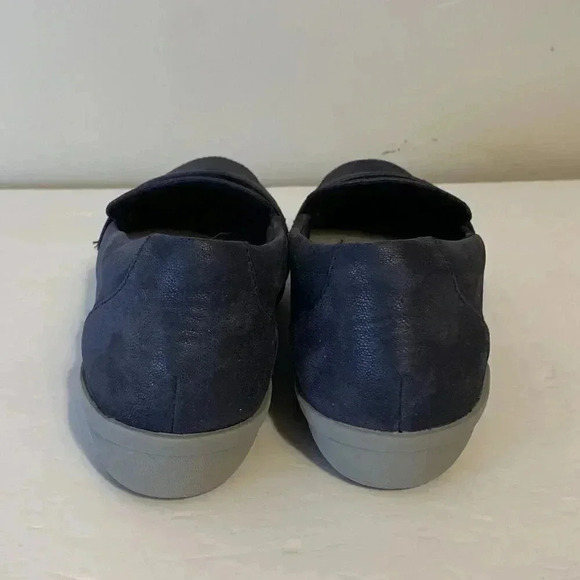 Clarks Cloud Steppers Blue Ayla Form Slip on Comfort Penny Loafer Size 8M - Picture 4 of 7